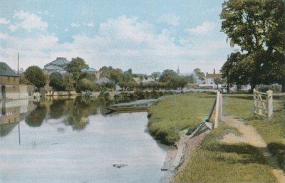 The Elms and River Thames at Abingdon by English Photographer